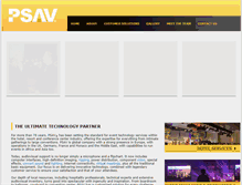 Tablet Screenshot of europe.psav.com